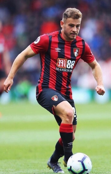 Ryan Fraser during the match.